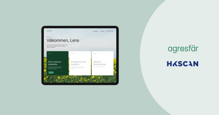 HKScan Sverige sluter avtal med Agrosfär | Scan Agri